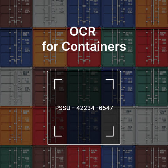 OCR for Containers