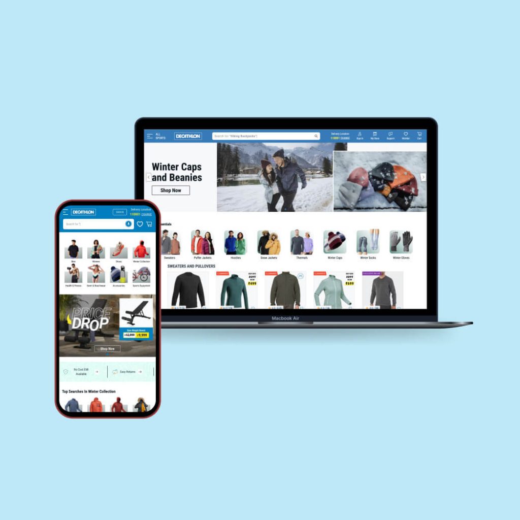 Decathlon engaged with Dew Solutions